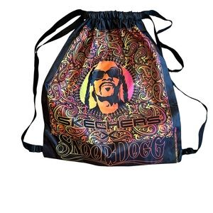 Skechers Multicolor Snoop Dogg Drawstring Bag NWOT